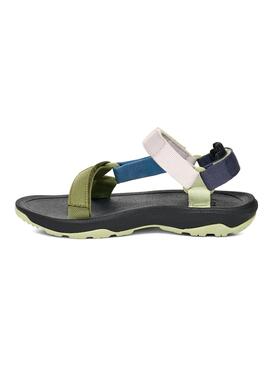 Sandalen Teva Hurricane Grün für Jungen und Mädchen.