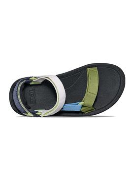 Sandalen Teva Hurricane Grün für Jungen und Mädchen.