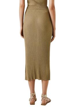 Rock Pepe Jeans Celia in Gold für Frauen