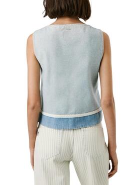 Top Pepe Jeans Bowie Denim für Damen