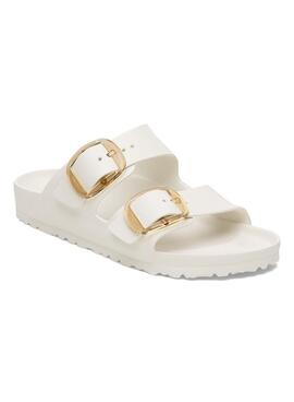 Sandalen Birkenstock Arizona Big Buckle Weiß für Frauen