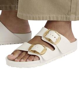Sandalen Birkenstock Arizona Big Buckle Weiß für Frauen