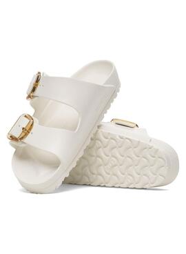 Sandalen Birkenstock Arizona Big Buckle Weiß für Frauen