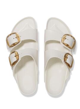 Sandalen Birkenstock Arizona Big Buckle Weiß für Frauen