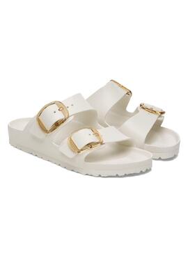 Sandalen Birkenstock Arizona Big Buckle Weiß für Frauen