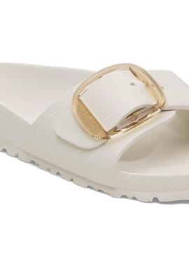 Sandalen Birkenstock Madrid Big Buckle  in Weiß für Frauen