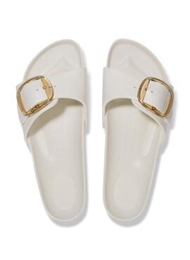 Sandalen Birkenstock Madrid Big Buckle  in Weiß für Frauen