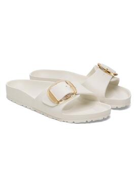 Sandalen Birkenstock Madrid Big Buckle  in Weiß für Frauen