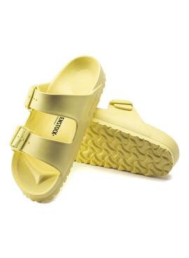 Sandalen Birkenstock Arizona Eva Popcorn Gelb für Frauen