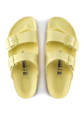 Sandalen Birkenstock Arizona Eva Popcorn Gelb für Frauen