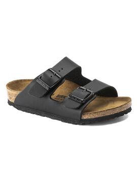 Sandalen  Birkenstock Arizona schwarz Mädchen und Junge