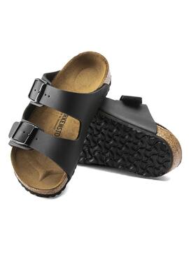 Sandalen  Birkenstock Arizona schwarz Mädchen und Junge