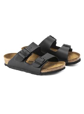 Sandalen  Birkenstock Arizona schwarz Mädchen und Junge