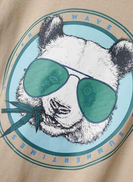 T-shirt Name It Josh beige für Jungen