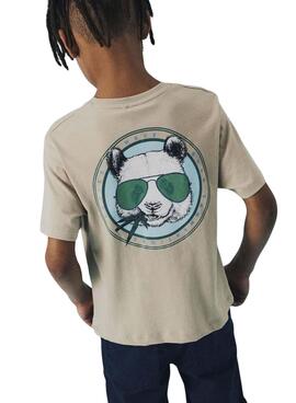T-shirt Name It Josh beige für Jungen