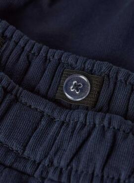Kurze Hose Name It Janko in Marineblau für Jungen.