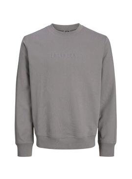 Sweatshirt Jack and Jones Corecharge grau für Herren