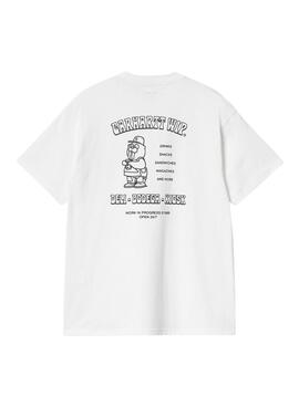 T-shirt Carhartt Sandwich weiß für Herren