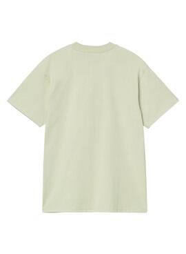 T-Shirt Carhartt American Script in Grün für Herren