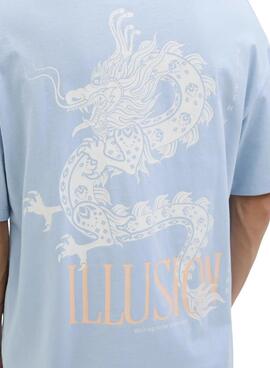 T-shirt Jack and Jones Charge blau für Herren