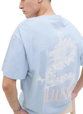 T-shirt Jack and Jones Charge blau für Herren
