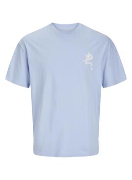 T-shirt Jack and Jones Charge blau für Herren