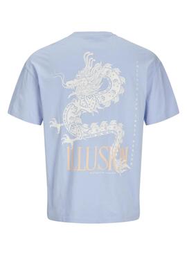 T-shirt Jack and Jones Charge blau für Herren
