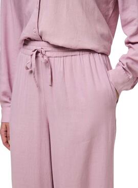 Hose Pieces Pia Wide rosa für Damen