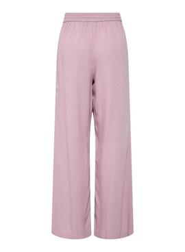 Hose Pieces Pia Wide rosa für Damen