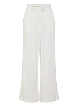 Hose Pieces Pia Wide weiß für Damen