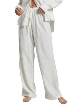 Weiße Only Caro Damen Hose