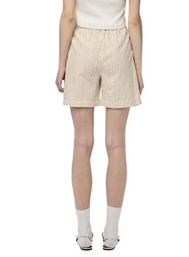 Bermudas Pieces Sally in Toasted für Damen