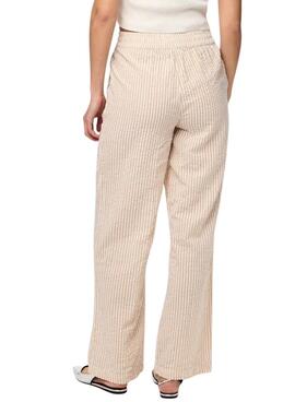 Hose Pieces Sally in Toaststreifen für Damen
