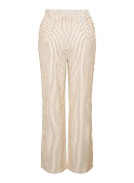 Hose Pieces Sally in Toaststreifen für Damen