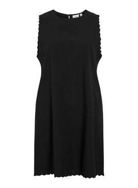 Kleid Vila Vifernanda in Schwarz für Damen