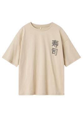 T-shirt Name It Kane in Beige für Jungen