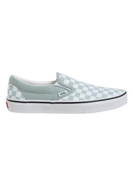 Turnschuhe Vans Classic Slip-On türkis für Damen