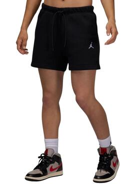 Kurze Hose Jordan Brooklyn Schwarz für Mädchen.