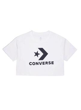 T-Shirt Converse Star weiß für Damen