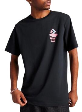 T-shirt Converse Motel schwarz für Herren