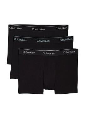 Pack Unterhosen Calvin Klein Jeans schwarz für Herren.