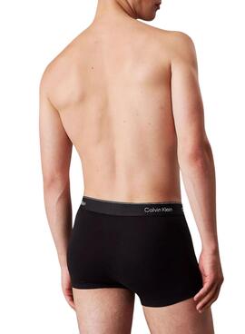 Pack Unterhosen Calvin Klein Jeans schwarz für Herren.