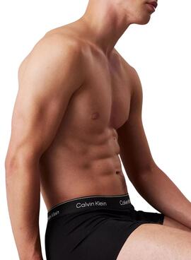 Pack Unterhosen Calvin Klein Jeans schwarz für Herren.