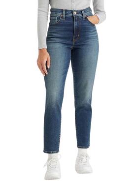 Levis Mom Jean dunkle Damenjeans