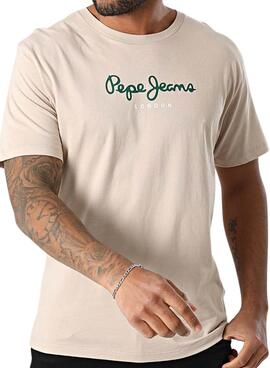 T-Shirt Pepe Jeans Eggo Marineblau für Herren