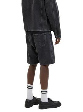 Bermudas Jack und Jones Tony Denim Grau für Herren.