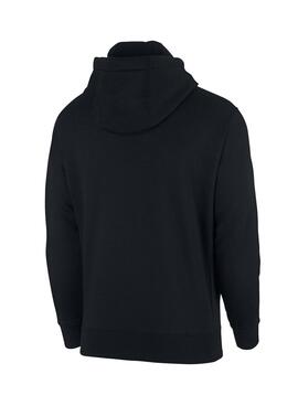  Kapuzenpullover Nike Club Fleece   in Schwarz für Frauen und Männer.