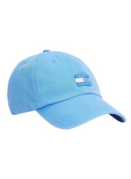Mütze Tommy Jeans The Heritage blau für Damen