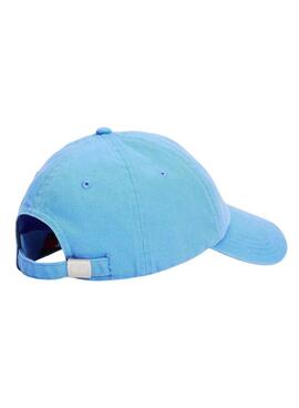 Mütze Tommy Jeans The Heritage blau für Damen