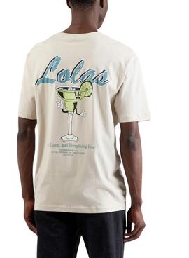T-shirt Only and Sons Keane beige für Herren